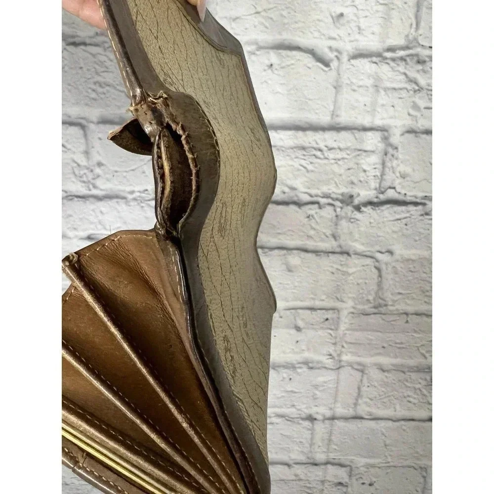 Christian Dior vintage 80s rare honeycomb print wallet.